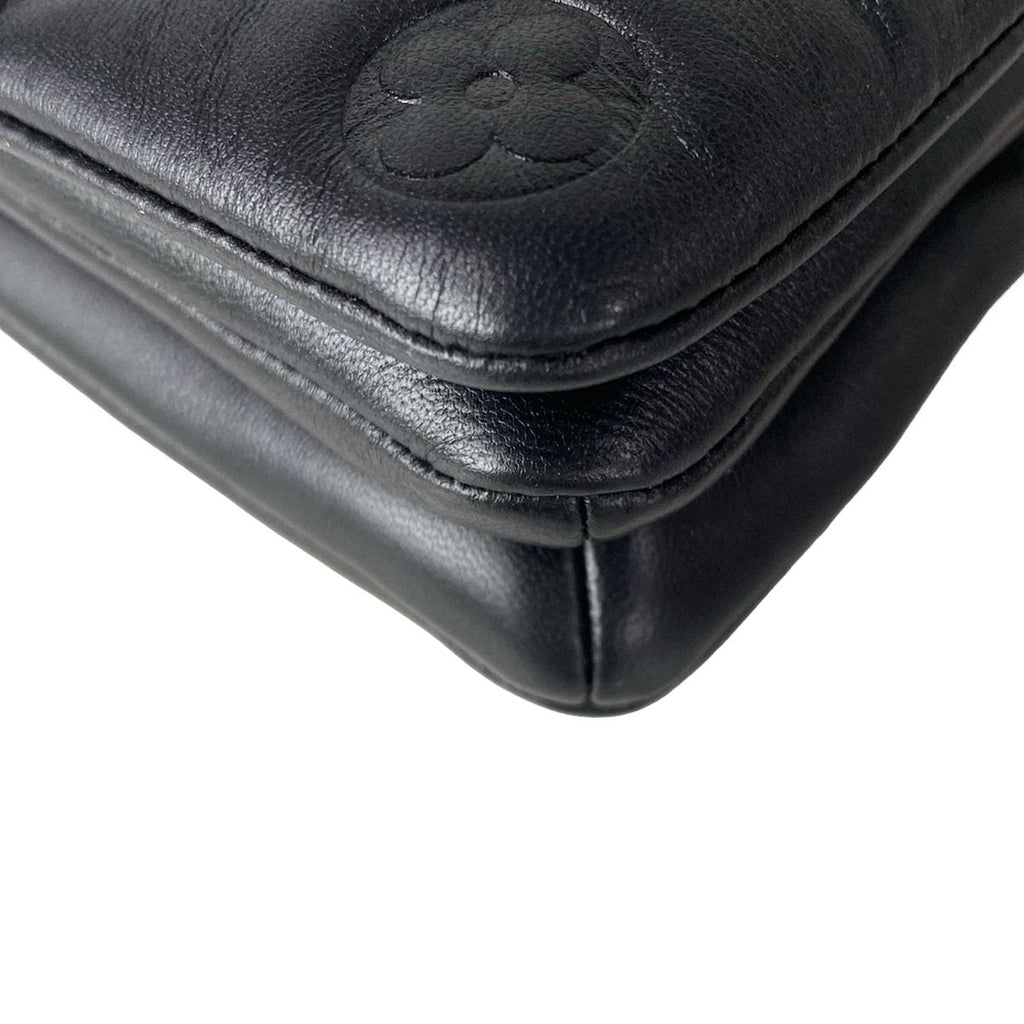 Louis Vuitton Shoulder Bag Cousin Pochette Noir Leather — view 7