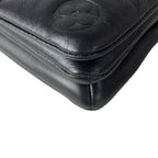 Louis Vuitton Shoulder Bag Cousin Pochette Noir Leather — view 7