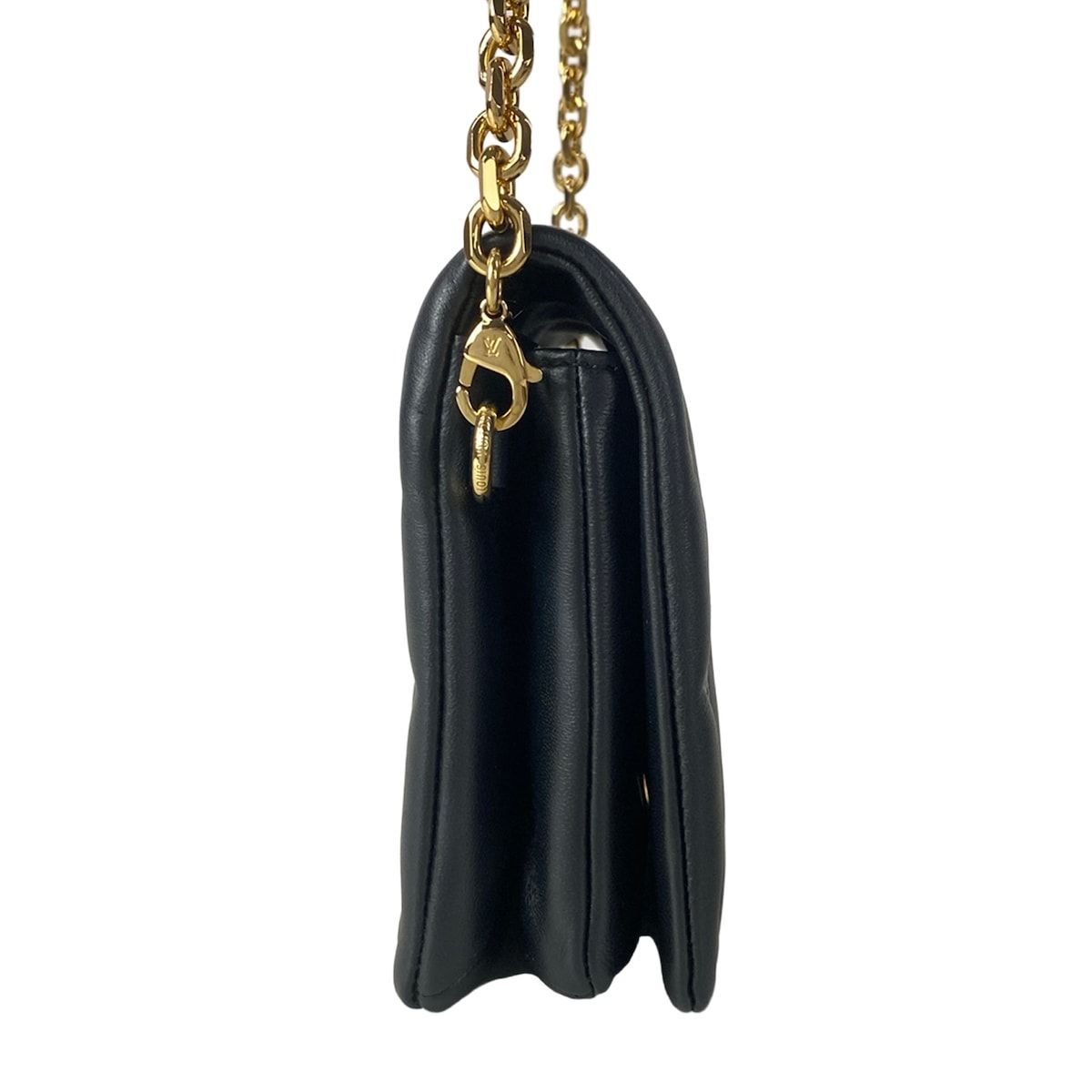 Louis Vuitton Shoulder Bag Cousin Pochette Noir Leather — view 2