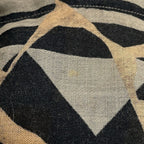 Fendi Shawl Gray Beige Black Multi Wool Scarf — view 6