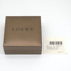 Loewe Anagram Earrings Palladium Plated Metal Clip on Box — view 7