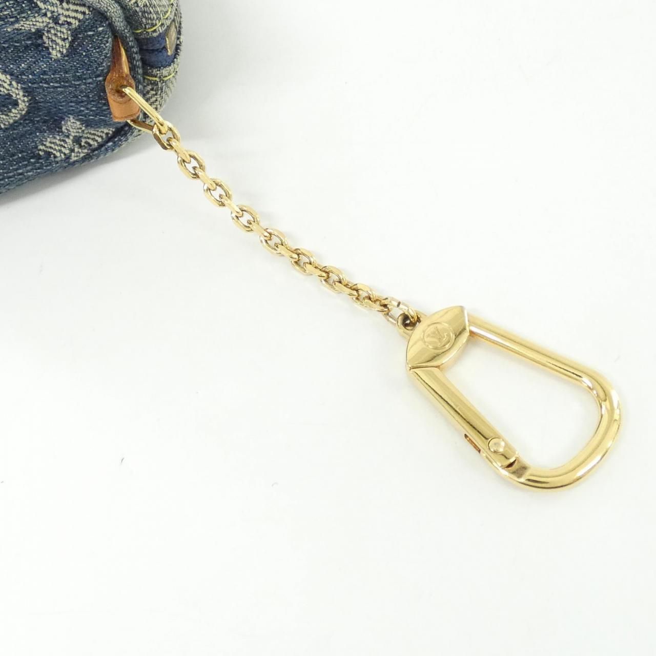 Louis Vuitton Monogram Denim Pochette Trousse Speedy PM Pouch — view 9