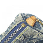 Louis Vuitton Monogram Denim Pochette Trousse Speedy PM Pouch — view 3