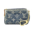 Louis Vuitton Monogram Denim Pochette Trousse Speedy PM Pouch