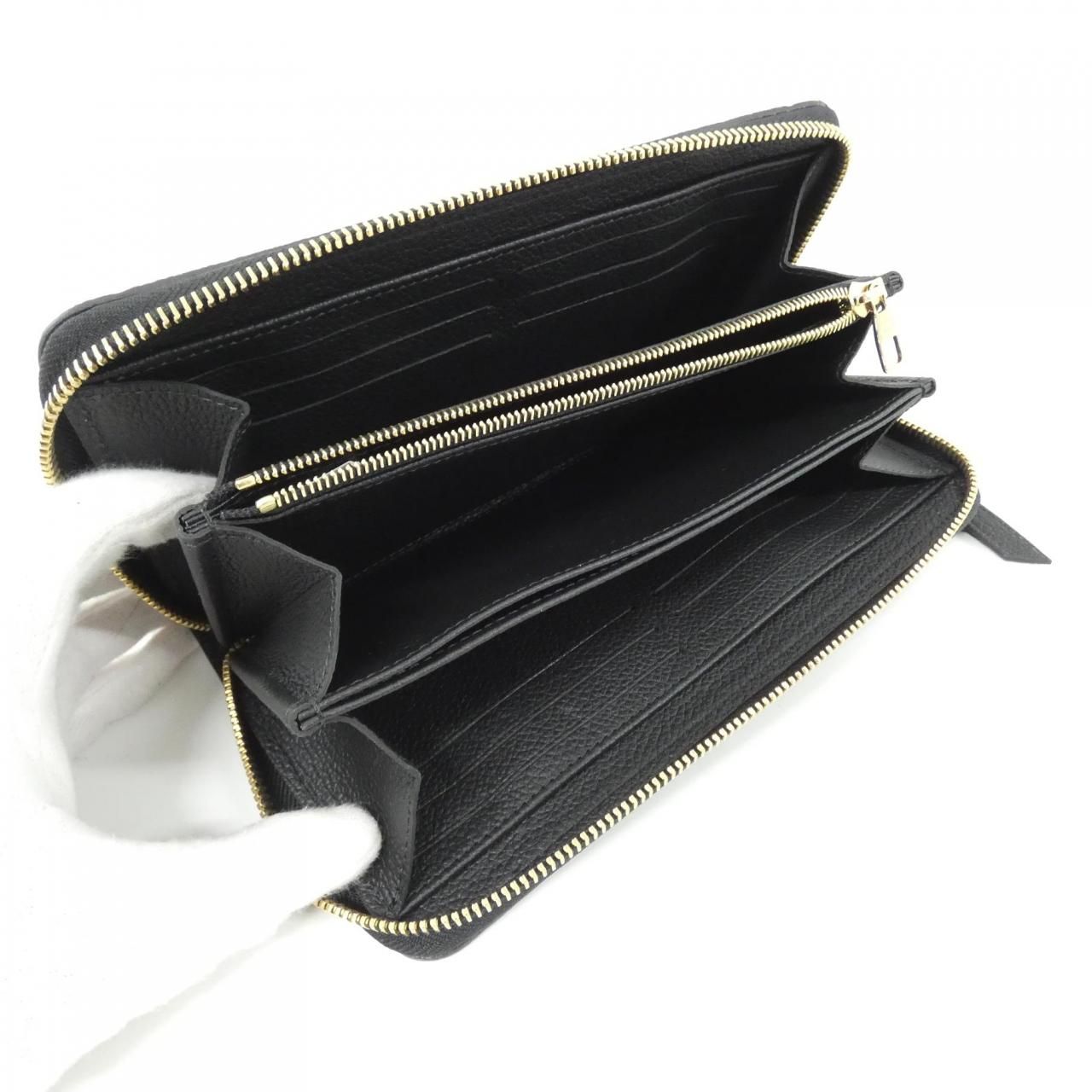 Louis Vuitton Monogram Empreinte Zippy Wallet — view 4
