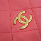 Chanel Shoulder Bag Pink — view 4