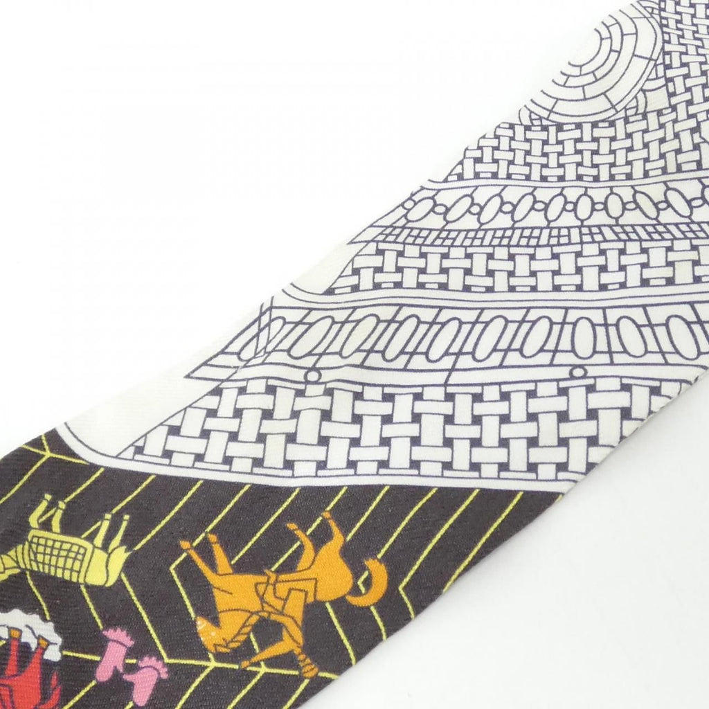 Hermes Objets de Curiosite Twilly Scarf — view 3