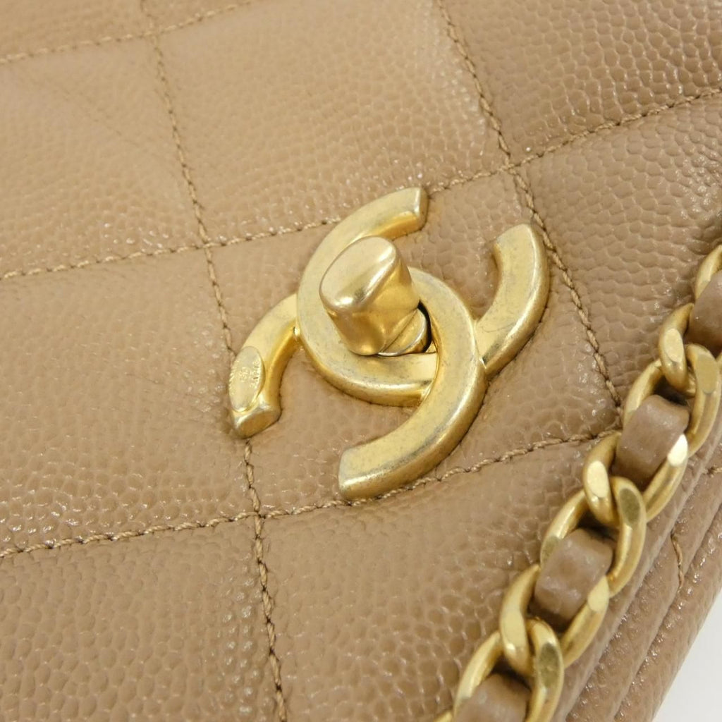 Chanel Shoulder Bag Beige — view 4