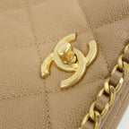Chanel Shoulder Bag Beige — view 4