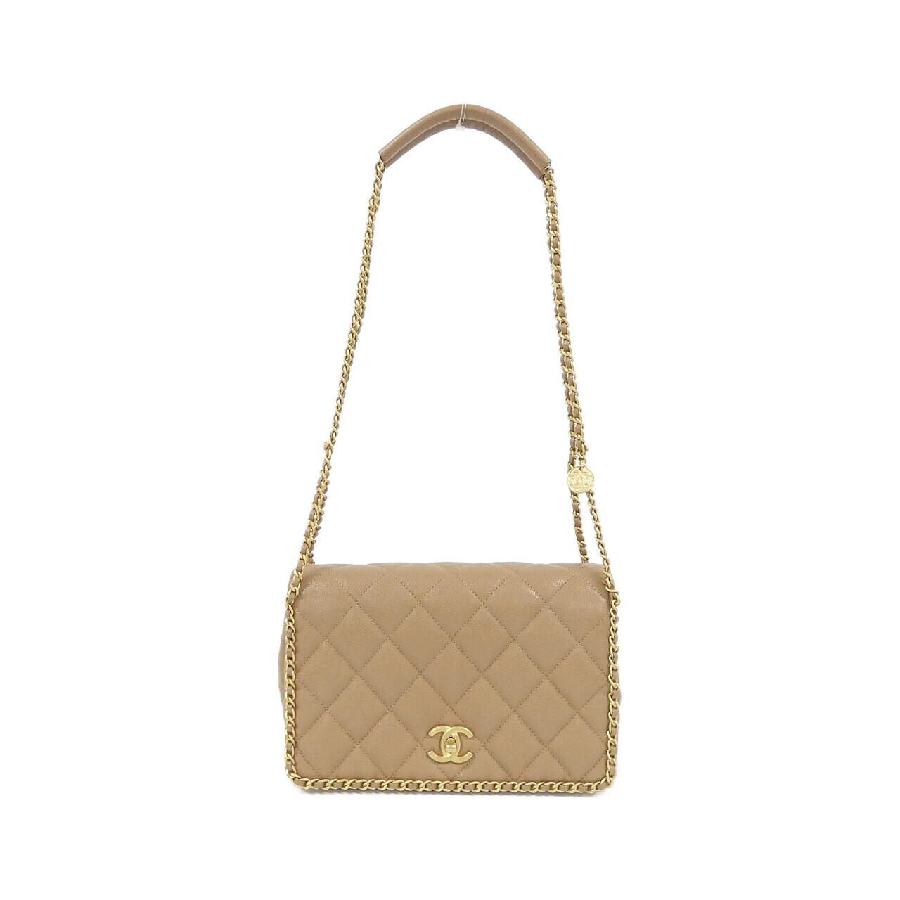 Chanel Shoulder Bag Beige