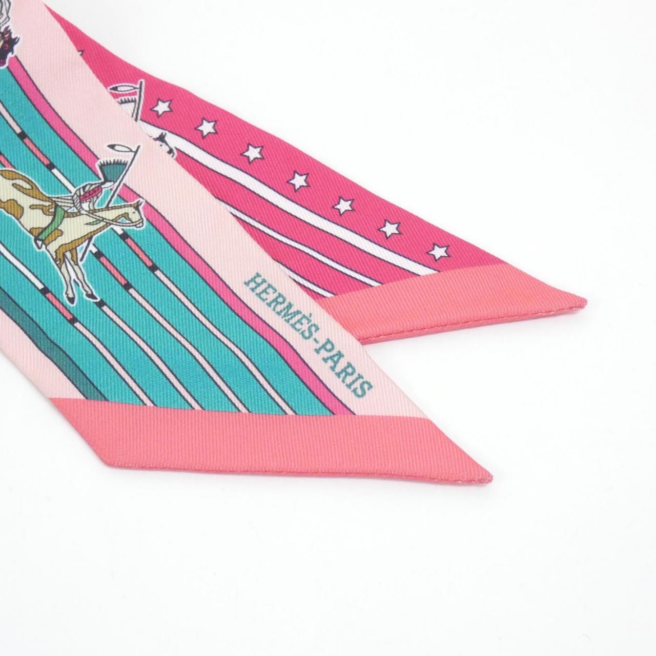 Hermes Pani la Shar Pawnee Twilly Scarf — view 2
