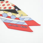 Hermes les Murmures de la Foret Twilly Scarf — view 2