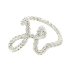 Hermes Code Scarf Ring