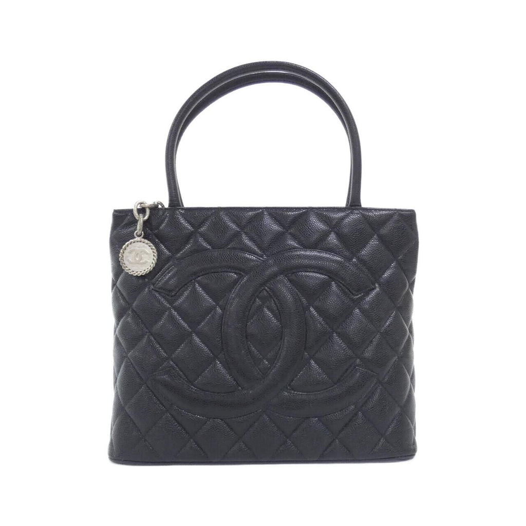 Chanel Vintage Bag Handbag Black