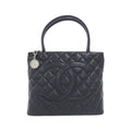 Chanel Vintage Bag Handbag Black