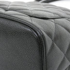 Chanel Vintage Bag Handbag Black — view 3