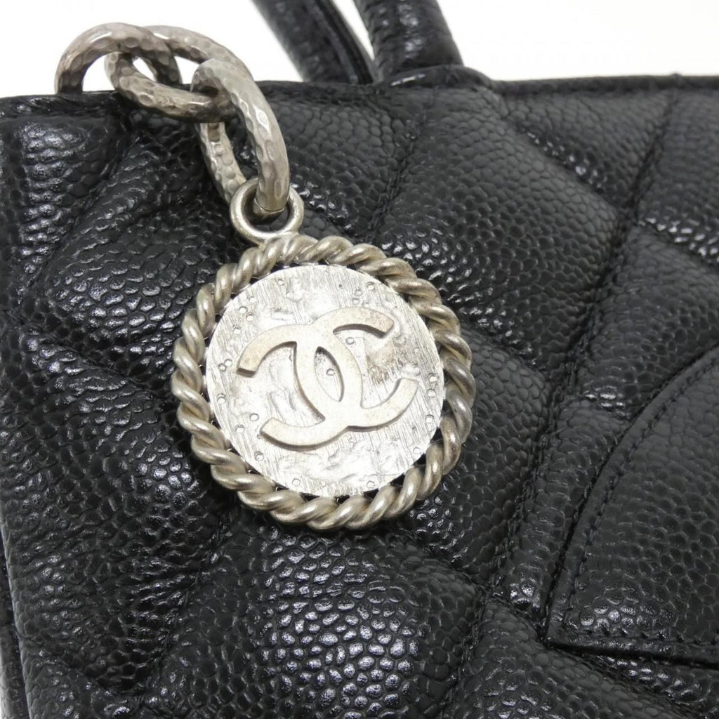 Chanel Vintage Bag Handbag Black — view 5