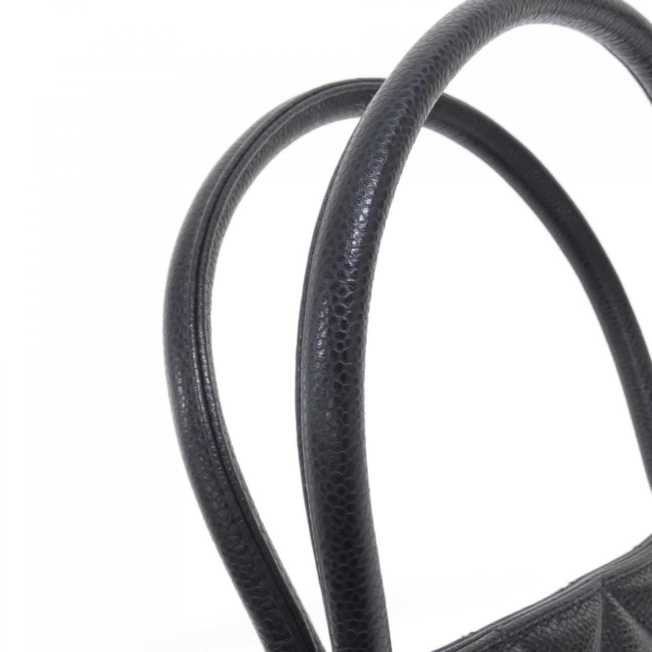 Chanel Vintage Bag Handbag Black — view 7