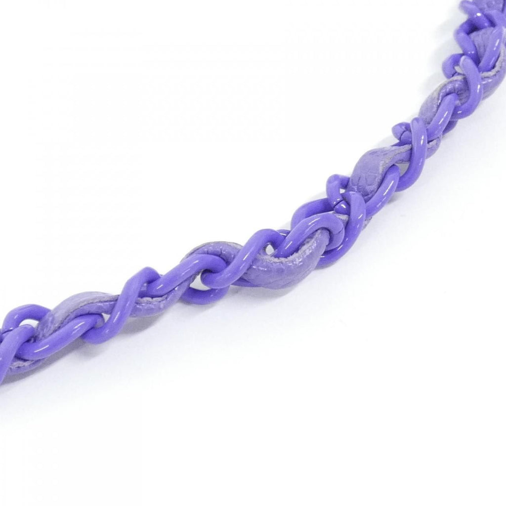 Chanel Shoulder Bag Purple — view 7