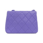 Chanel Shoulder Bag Purple — view 2
