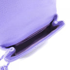 Chanel Shoulder Bag Purple — view 8