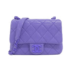 Chanel Shoulder Bag Purple