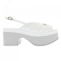 Chanel Sandals White