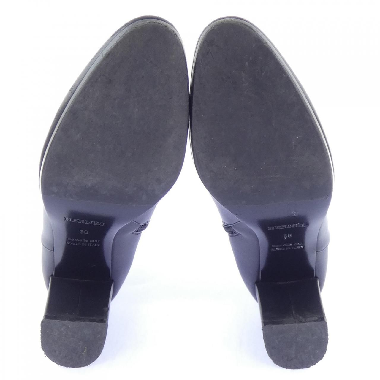 Hermes Saint Germain Kelly Buckle Boots — view 4