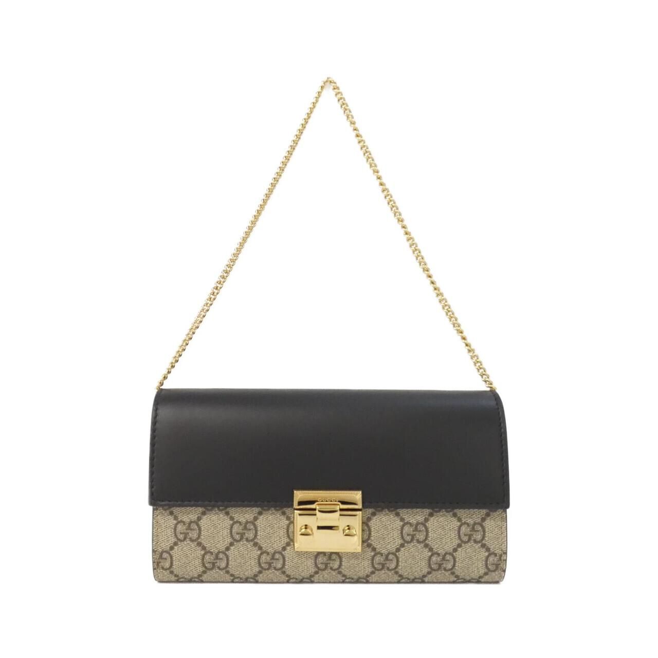 Gucci Klqig Chain Wallet Shoulder