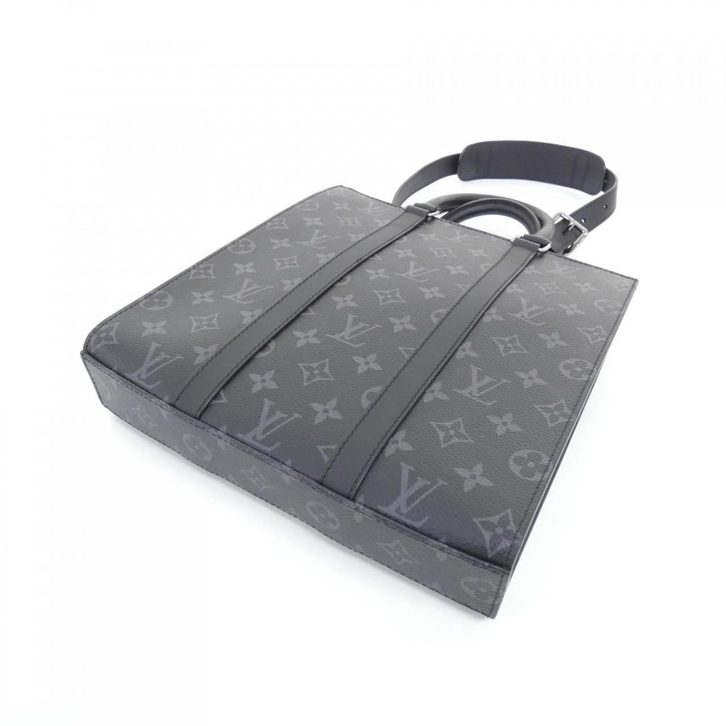 Louis Vuitton Monogram Eclipse Sac Plat Cross — view 3