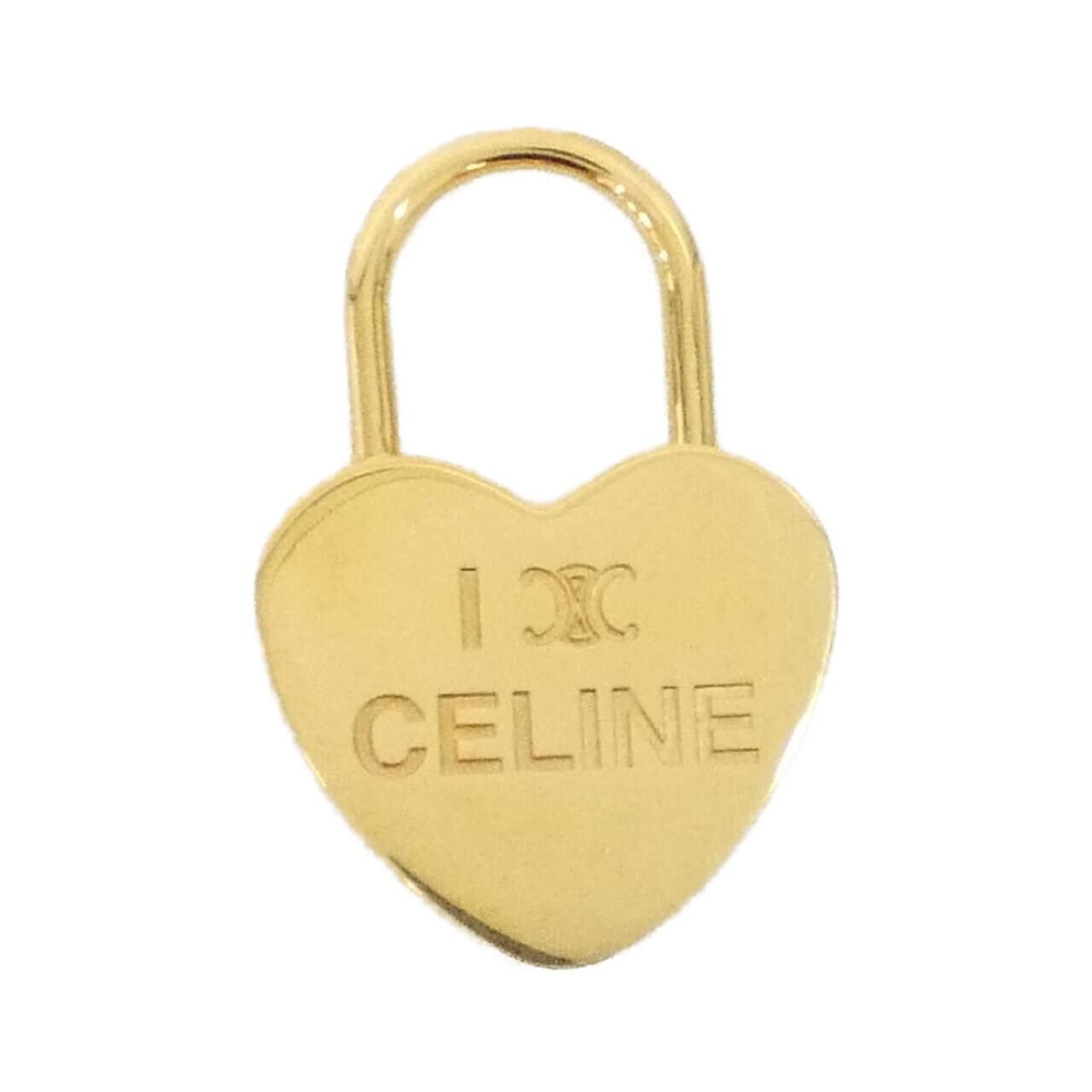 Celine Charm Keychain & Charms Gold