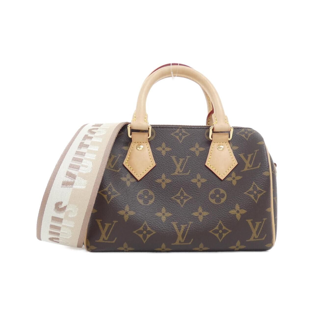 Louis Vuitton Monogram Speedy Bandouliere 20 cm Boston