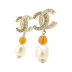 Chanel Earrings Gold — view 2