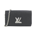 Louis Vuitton Epi Portefeuille Twist Chain Wallet Shoulder