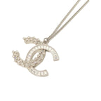 Chanel Necklace Silver — view 3