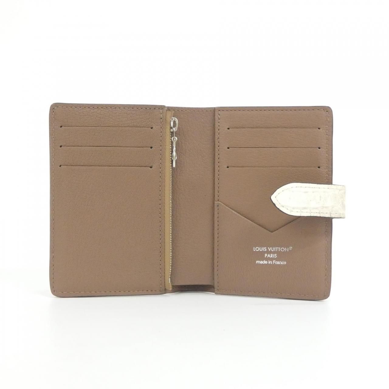 Louis Vuitton Exotic Leather Vertical Wallet Compact — view 4