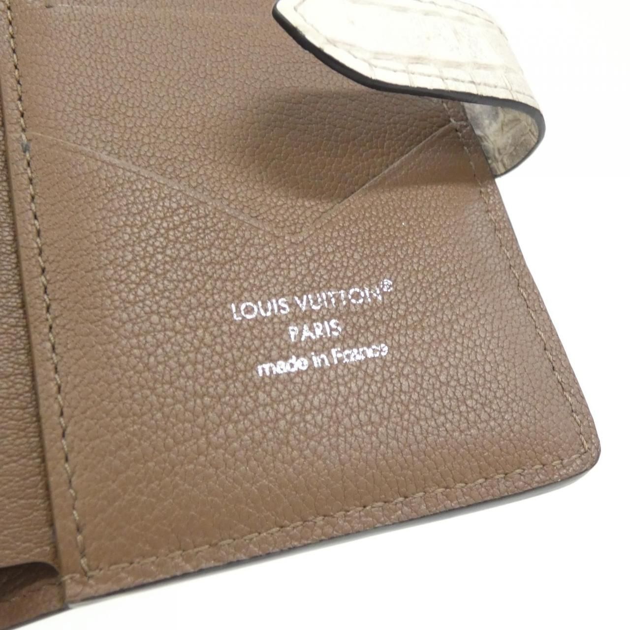 Louis Vuitton Exotic Leather Vertical Wallet Compact — view 5