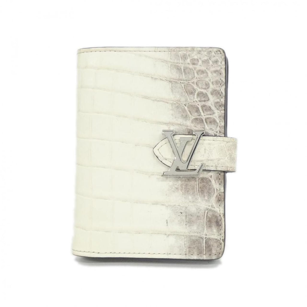 Louis Vuitton Exotic Leather Vertical Wallet Compact