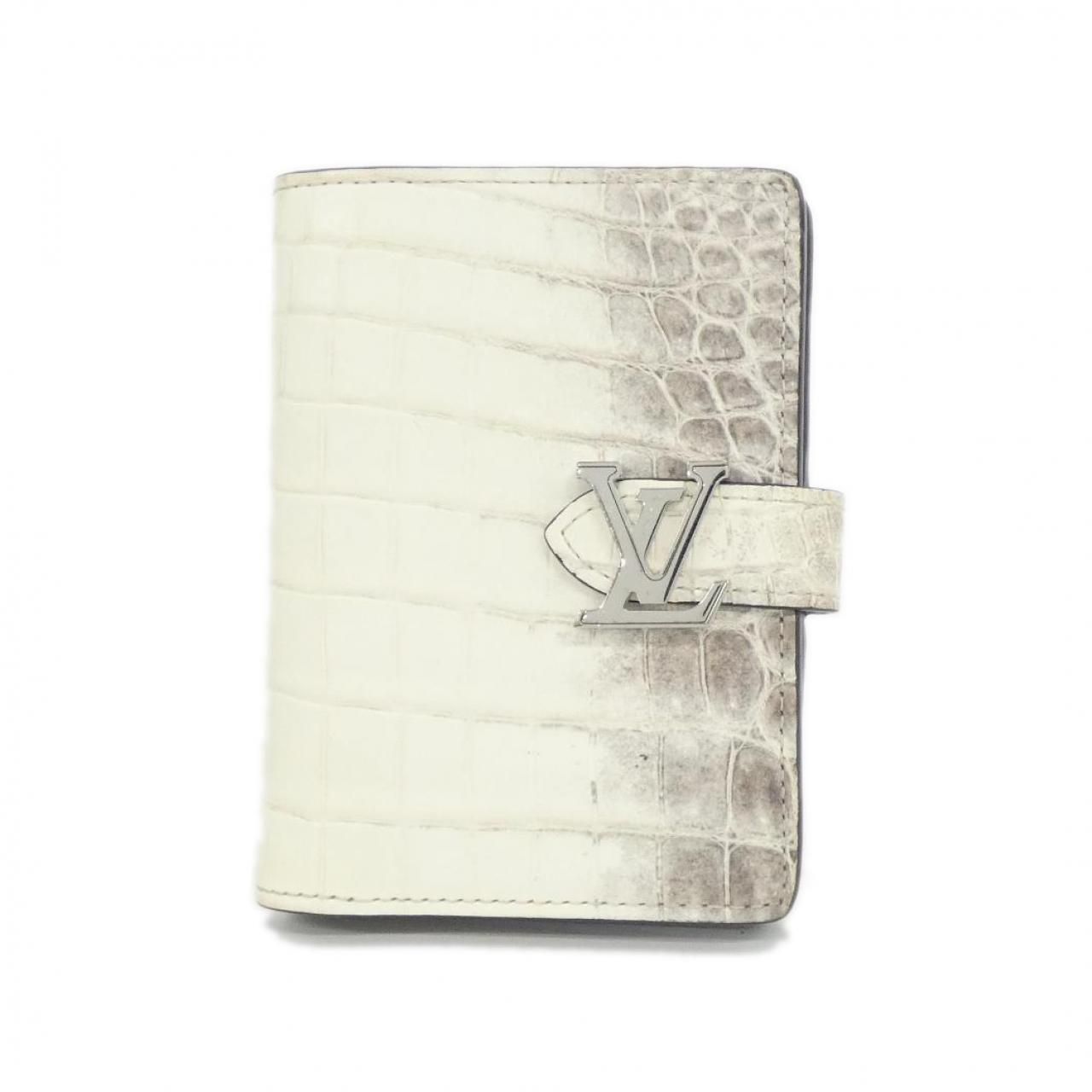Louis Vuitton Exotic Leather Vertical Wallet Compact