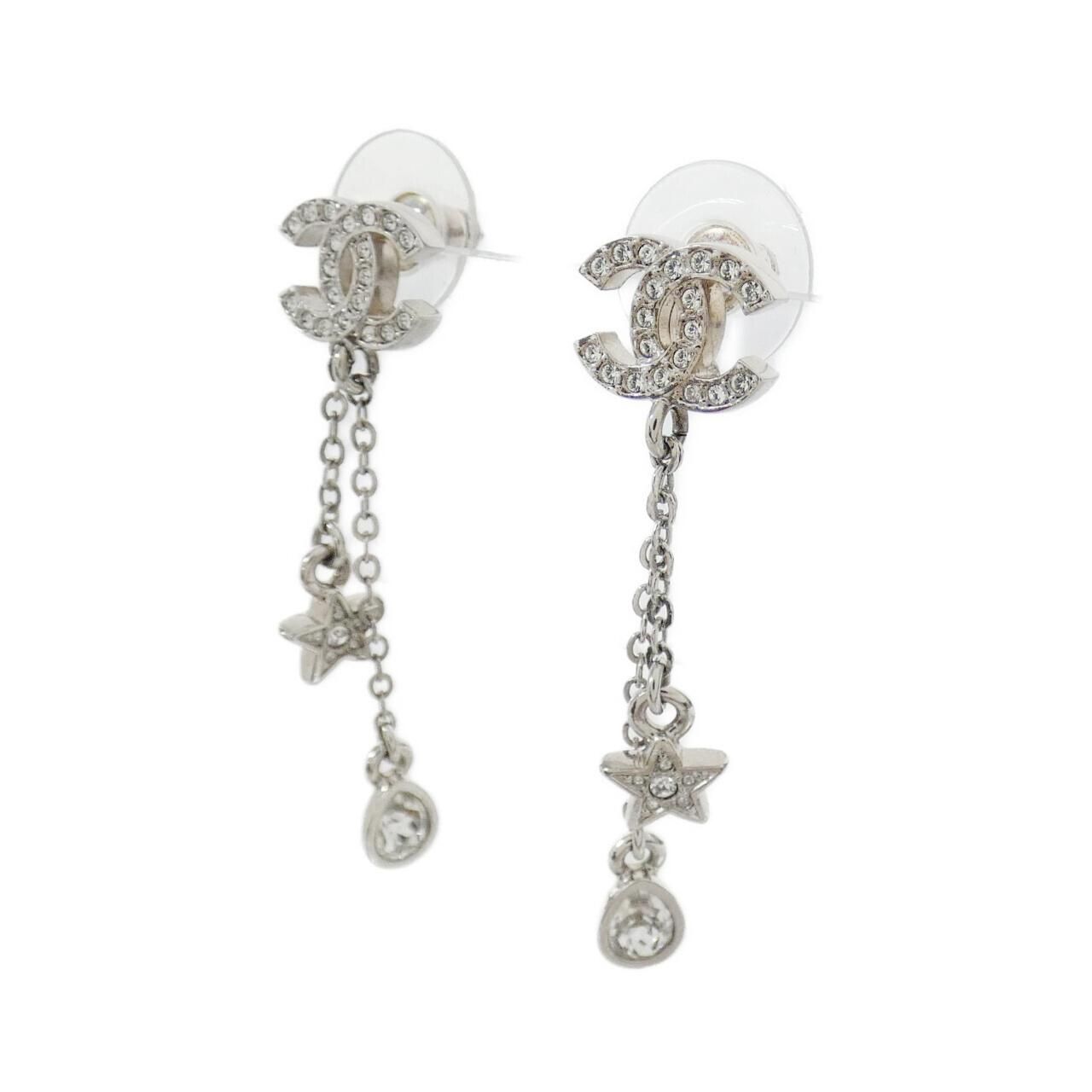 Chanel Earrings Silver — view 2