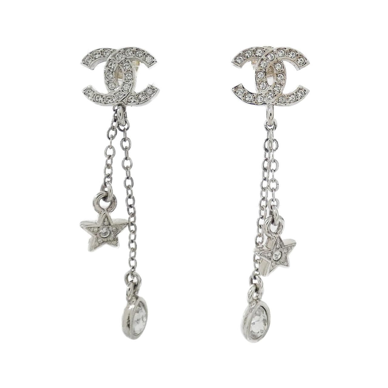 Chanel Earrings Silver