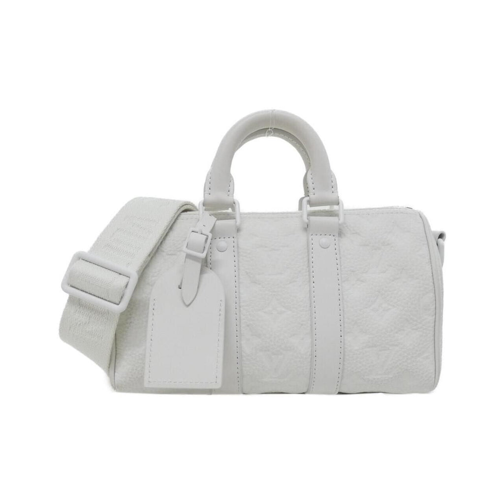 Louis Vuitton Taurillon Monogram Keepall Bandouliere 25 cm Boston