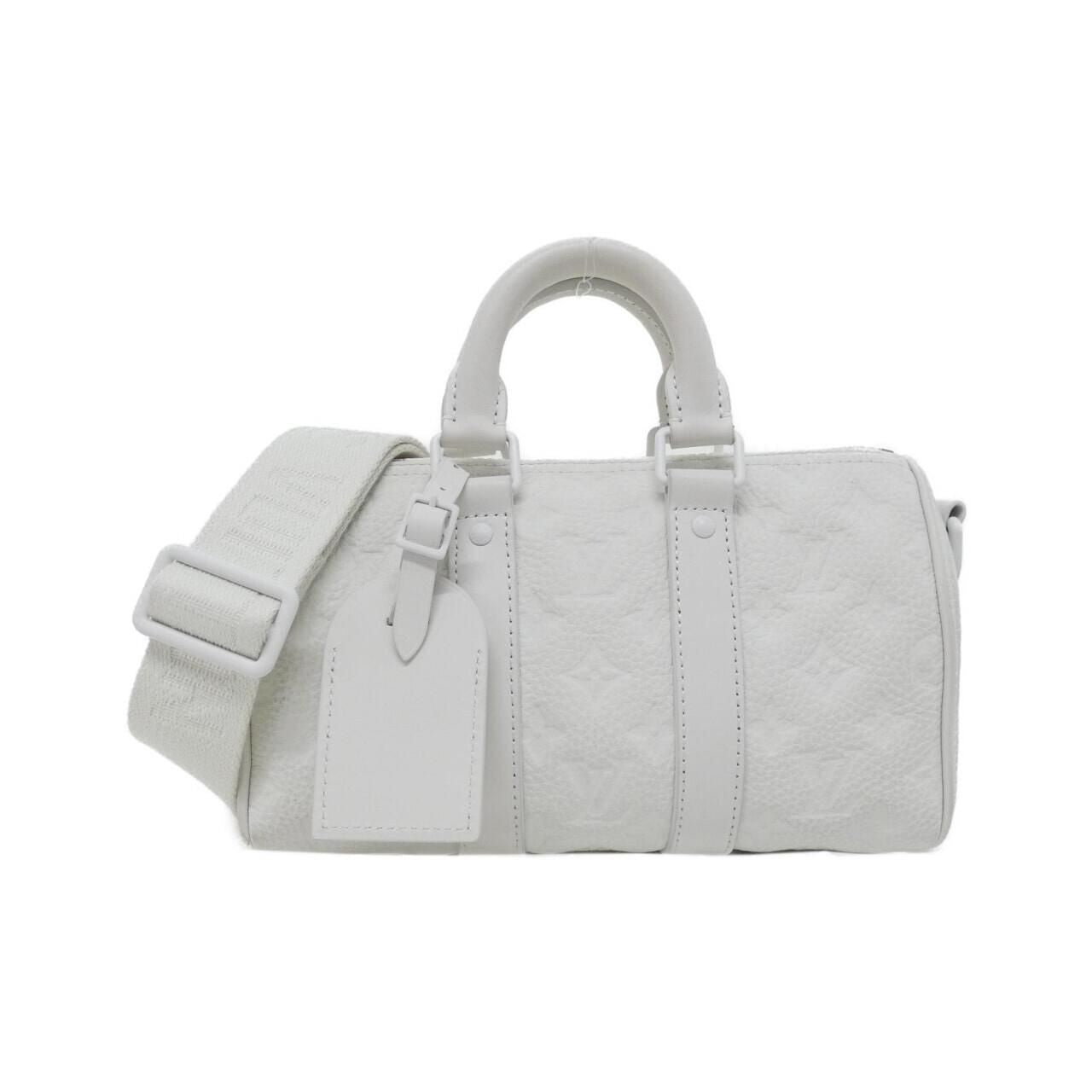 Louis Vuitton Taurillon Monogram Keepall Bandouliere 25 cm Boston
