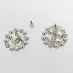 Chanel Earrings Silver — view 3