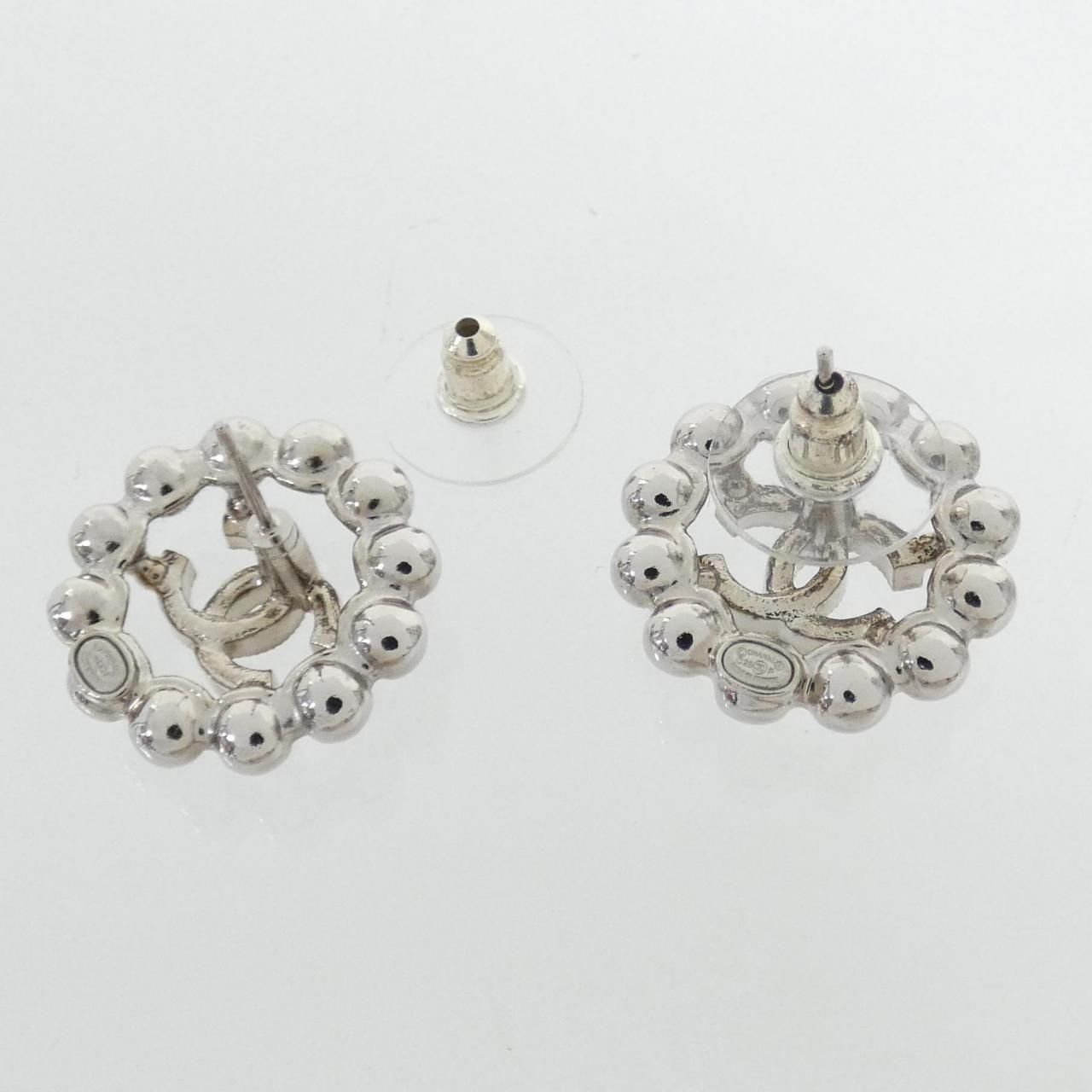 Chanel Earrings Silver — view 3