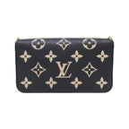 Louis Vuitton Bicolor Monogram Empreinte Pochette Felicity Shoulder — view 2