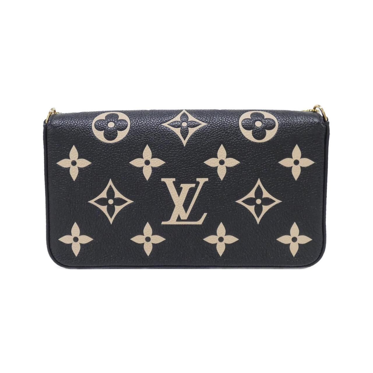 Louis Vuitton Bicolor Monogram Empreinte Pochette Felicity Shoulder — view 2