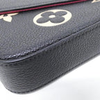 Louis Vuitton Bicolor Monogram Empreinte Pochette Felicity Shoulder — view 3