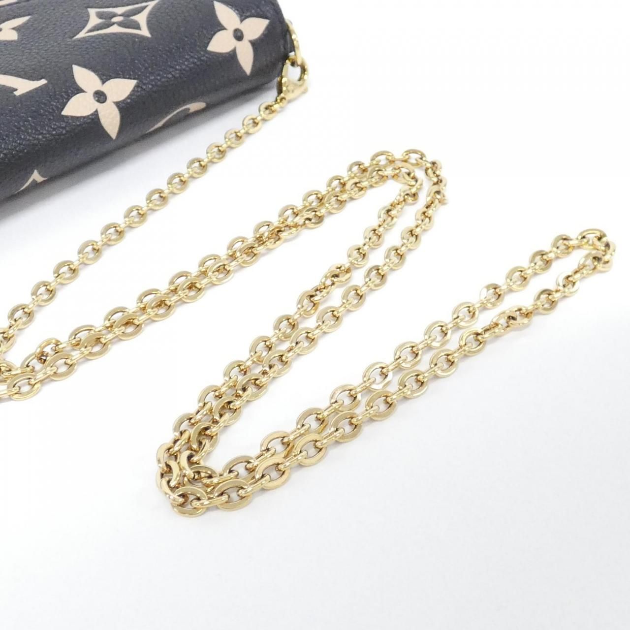 Louis Vuitton Bicolor Monogram Empreinte Pochette Felicity Shoulder — view 4