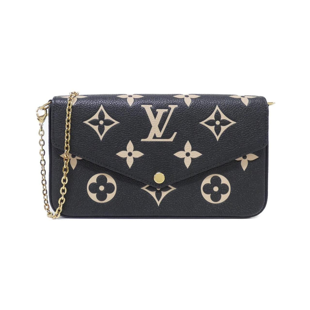 Louis Vuitton Bicolor Monogram Empreinte Pochette Felicity Shoulder